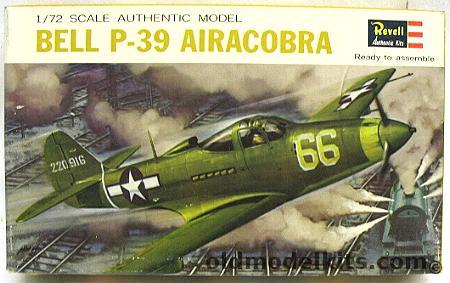 Revell 1/72 Bell P-39 Airacobra, H640-60 plastic model kit